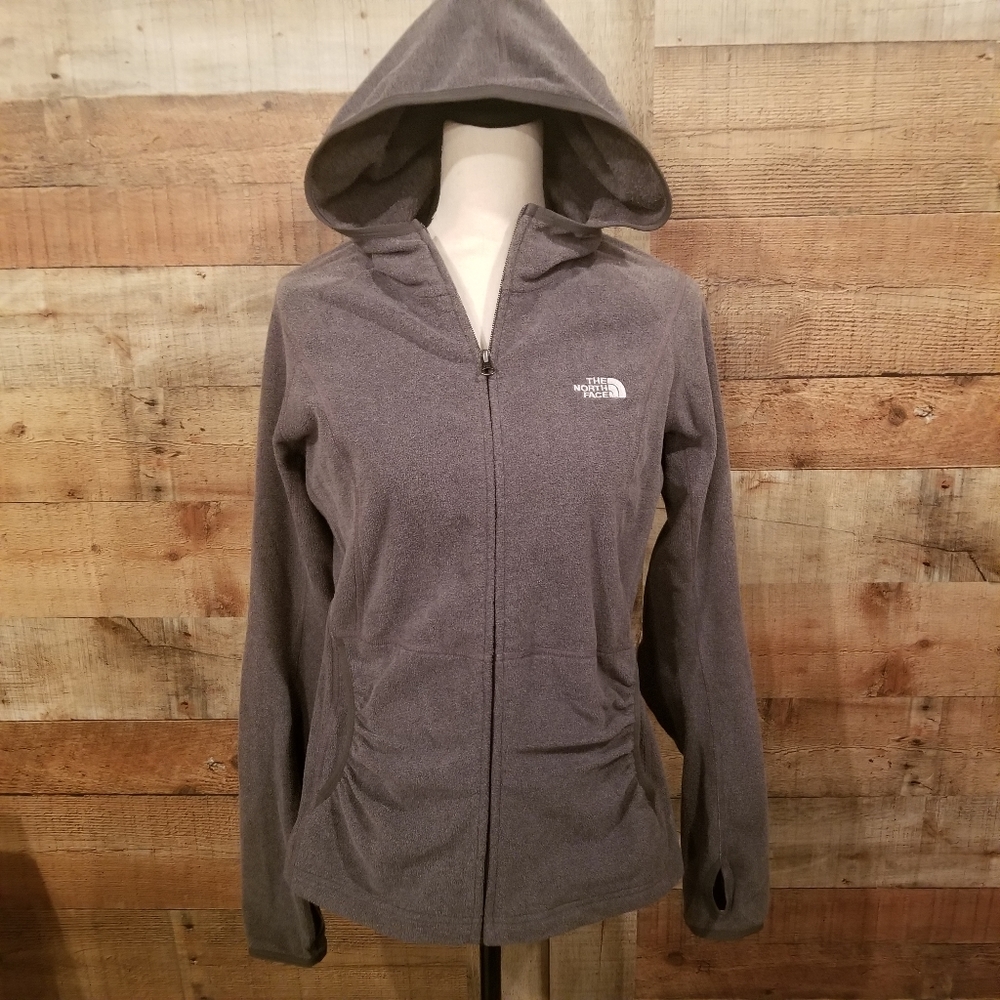 The North Face * EUC Gray * Hooded Jacket * Large